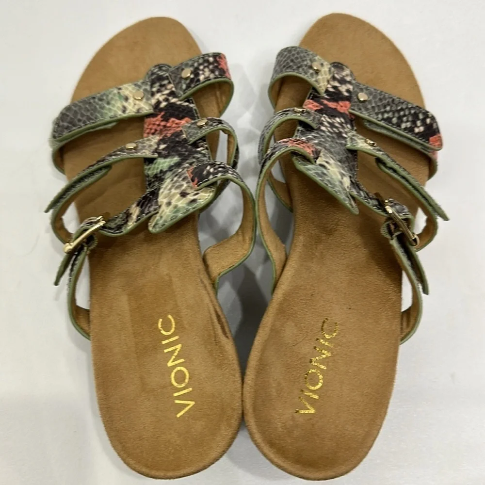Vionic Radia  Wedge 381 Comfort Sandals size 8